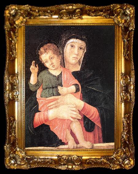 framed  BELLINI, Giovanni Madonna with Child Blessing 25, ta009-2